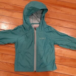 Columbia Teal Hooded Jacket